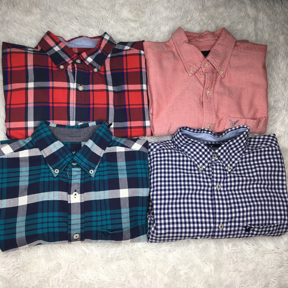American Eagle Classic Fit Button Down Shirts